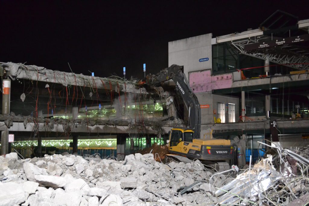 structural demolition in Nashville